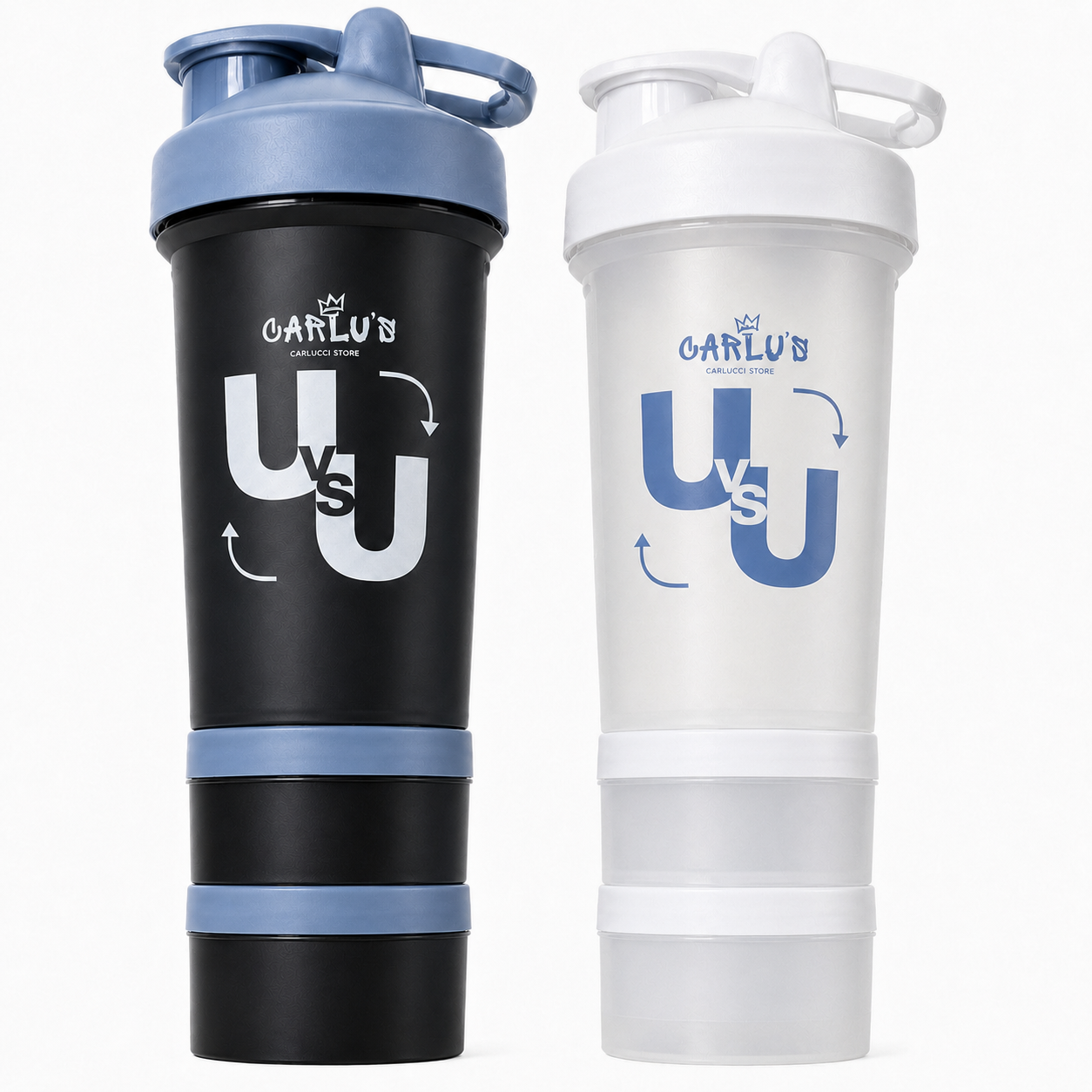 Carlu's UvsU Shaker – Schwarz/Weiß